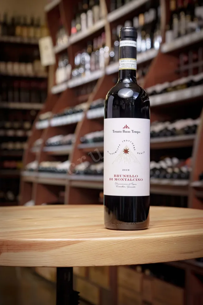 В магазине Крю Профи Tenuta Buon Tempo Brunello Di Montalcino DOCG 2019 0.75 л