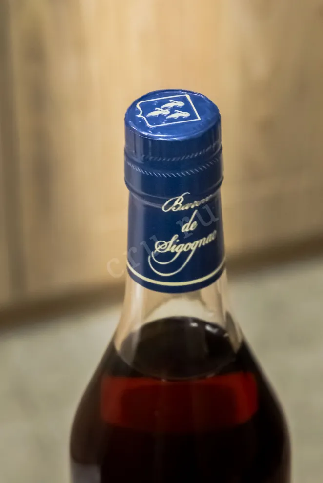 Пробка Baron de Sigognac wooden box 1984 0.7 л