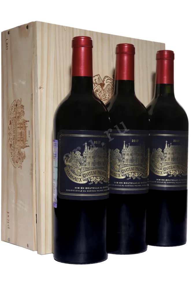 Вино Chateau Palmer Margaux 2017 0.75 л