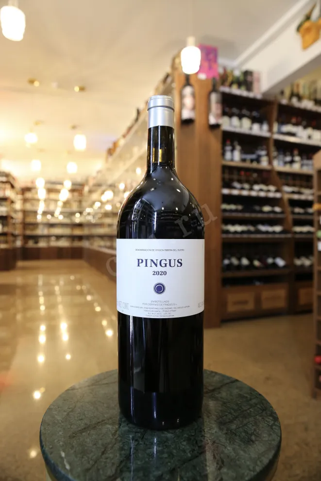 В магазине Крю Профи Pingus Ribera del Duero wooden box 2020 1.5 л