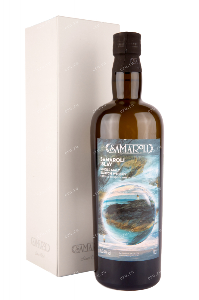 Виски Samaroli Islay gift box  0.7 л