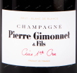 Этикетка игристого вина Pierre Gimonnet & Fils Cuis 1er Cru 2018 0.75 л
