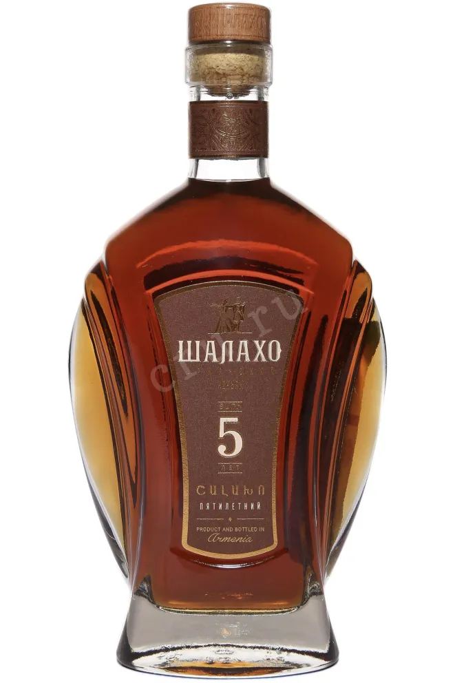 Коньяк Шалахо 5 лет  0.5 л