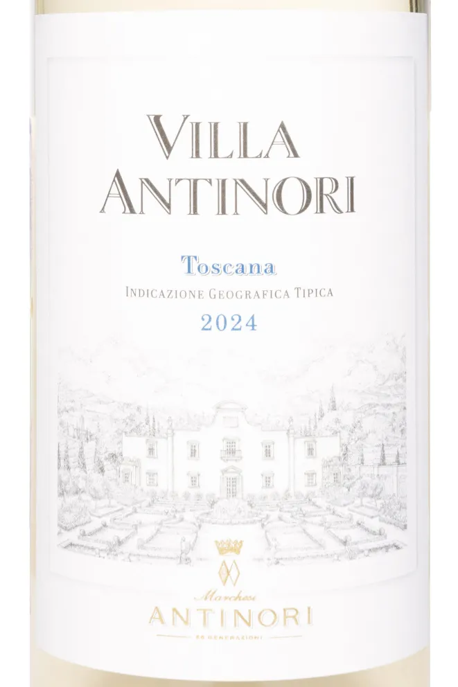 Этикетка Villa Antinori Bianco 2024 0.75 л