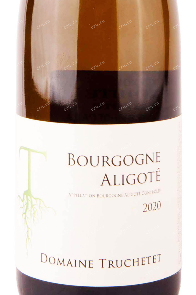 Этикетка Domaine Truchetet Bourgogne Aligote 2020 0.75 л