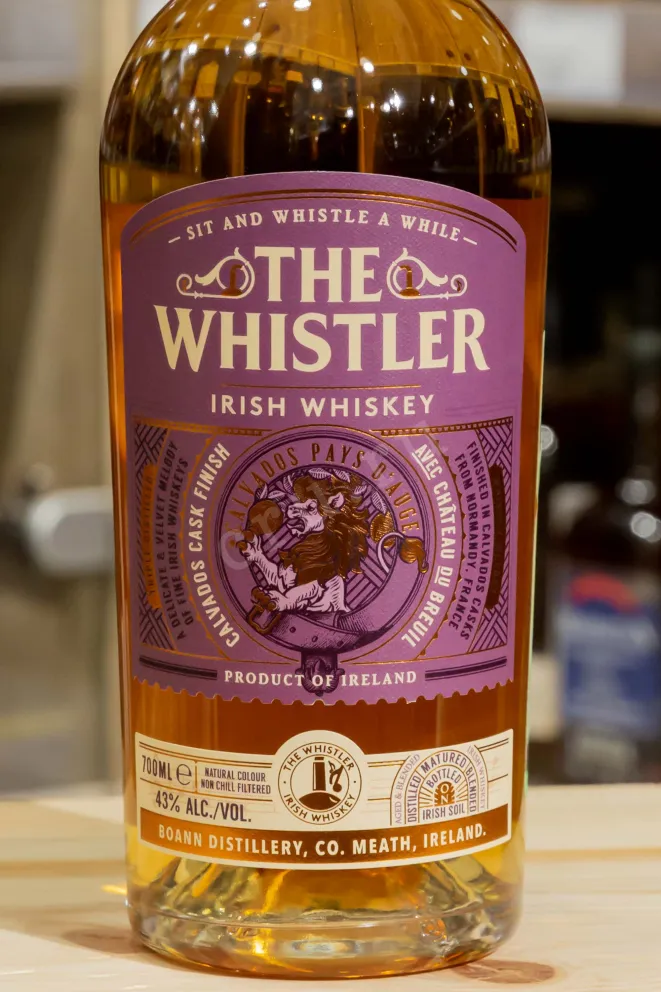 В магазине Крю Профи The Whistler Calvados Cask Finish in gift box 0.7 л