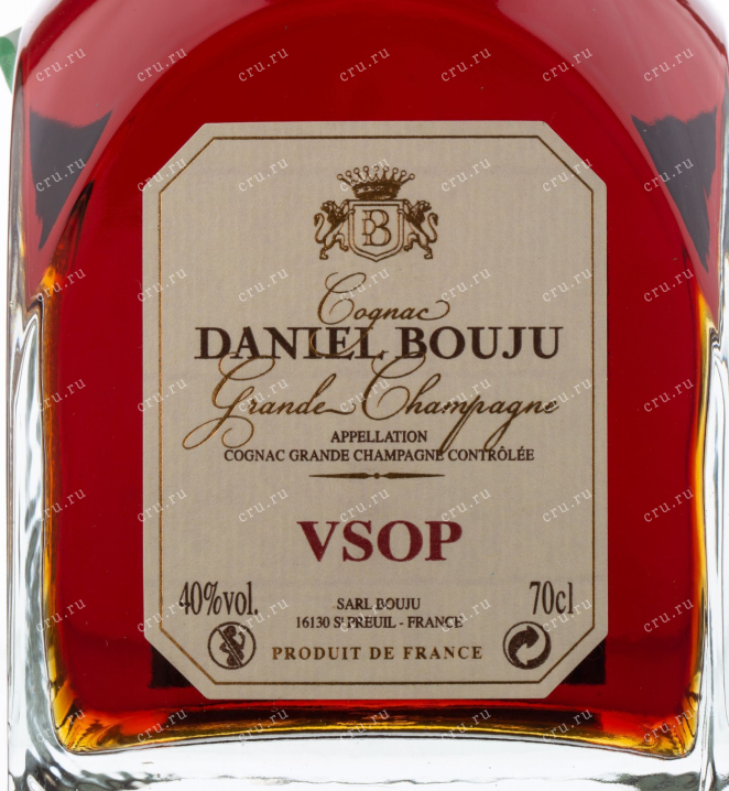 Коньяк Daniel Bouju VSOP Carafe  Grande Champagne 0.7 л