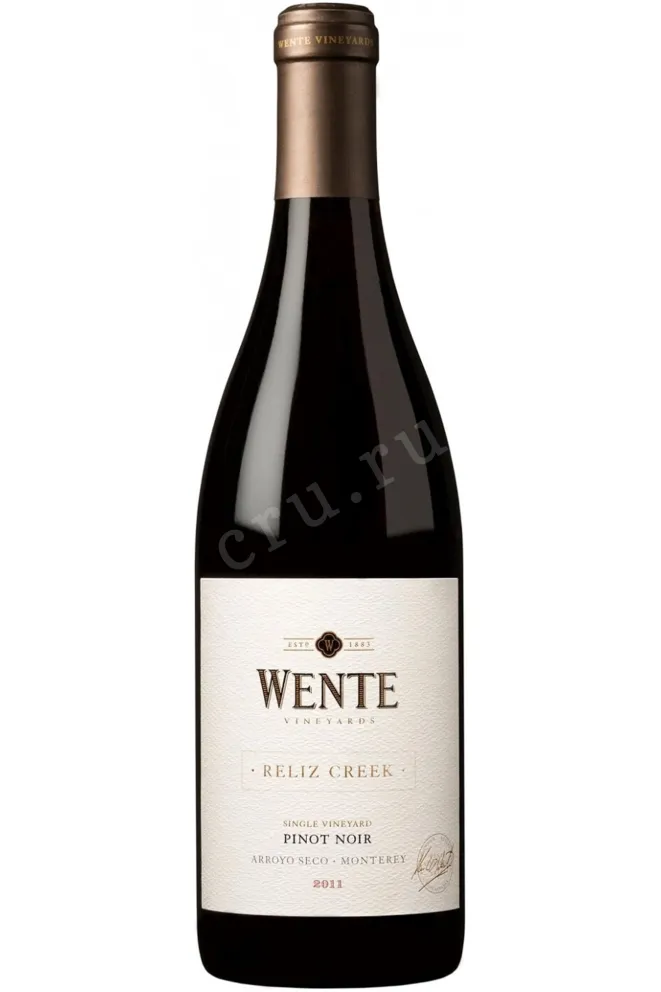 Вино Wente Reliz Creek Pinot Noir 2011 0.75 л