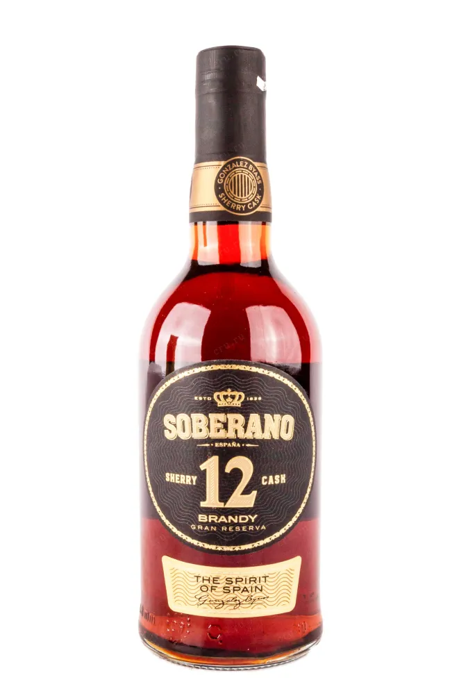 Бренди Soberano Reserva 12 years  0.7 л