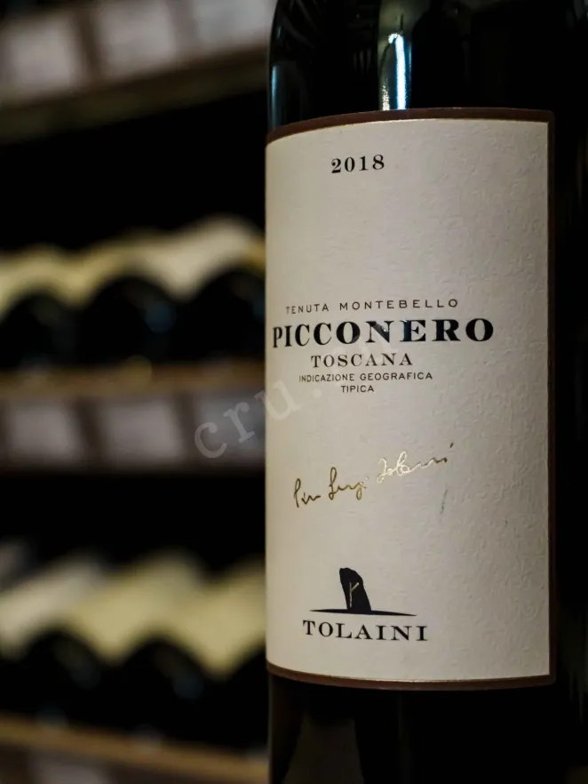 В магазине Крю Профи Tolaini Picconero Tenuta Montebello Toscana 2018 0.75 л