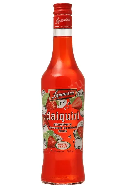Ликер Lamonica Strawberry Daiquiri ready-to-drink cocktail  0.5 л