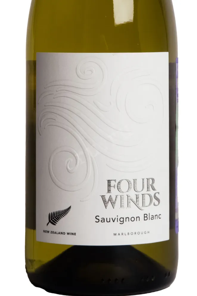 Этикетка Four Winds Marlborough Sauvignon Blanc 2025 0.75 л