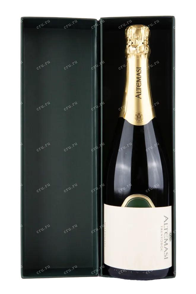 Подарочная коробка игристого вина Altemasi Millesimato Brut gift box 2016 0.75 л