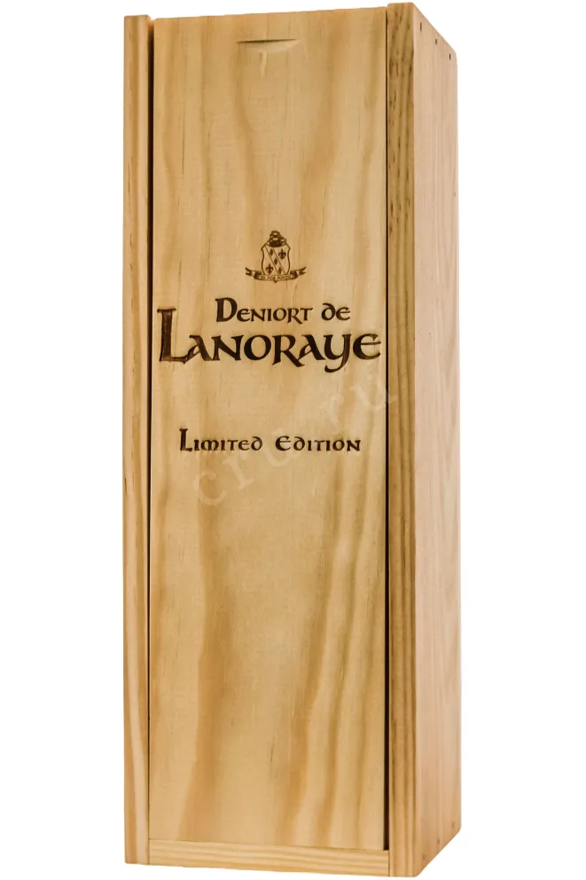 Деревянная коробка Deniort de Lanoraye Fins Bois XO 50 Y.O wooden box 1974 0.7 л