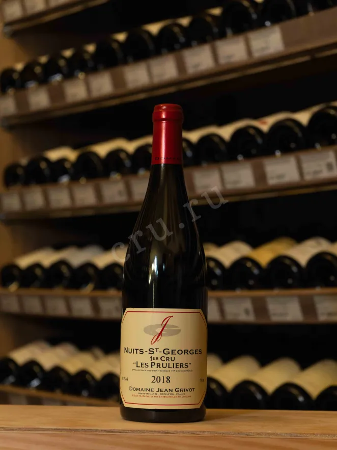 В магазине Крю Профи Domaine Jean Grivot Nuits-St-Georges 1er Cru Les Pruliers 2018 0.75 л