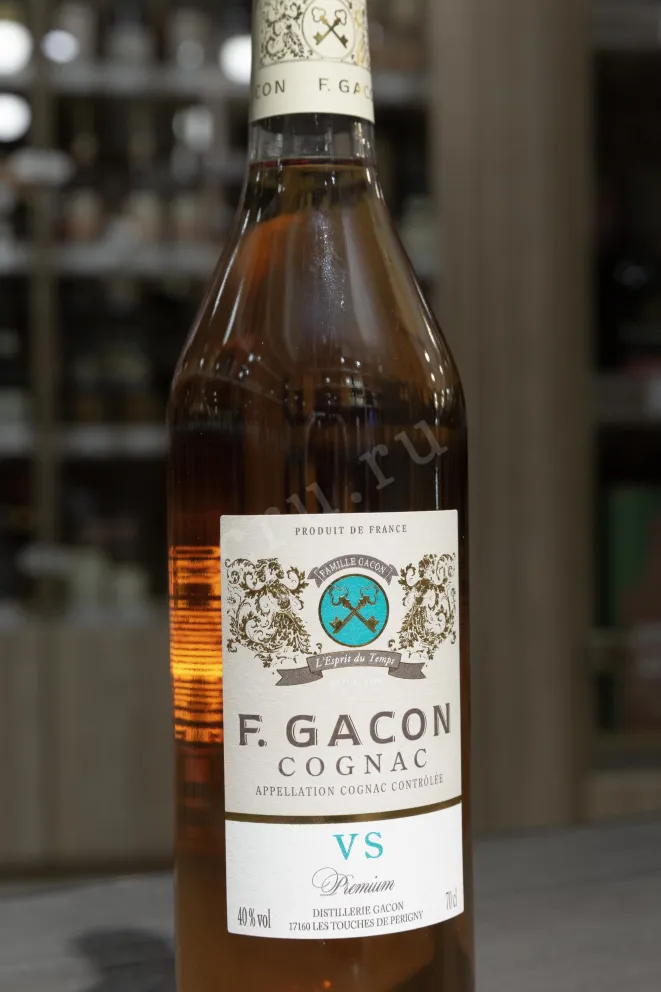 Контрэтикетка F.Gacon