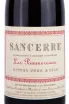 Этикетка Gitton Pere & Fils Les Pommereaux Sancerre AOC 0.75 л