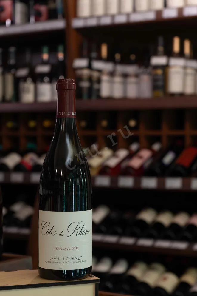 В магазине Крю Профи Domaine Jean-Luc Jamet Cotes-du-Rhone L'Enclave 2018 0.75 л
