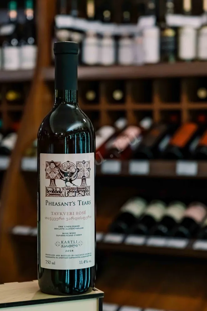 В магазине Крю Профи Pheasant's Tears Tavkveri Rose 2018 0.75 л