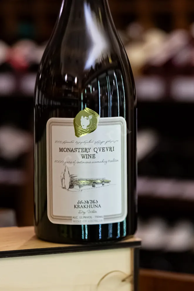В магазине Крю Профи Winery Khareba Monastery Qvevri Wine Krakhuna 2022 0.75 л
