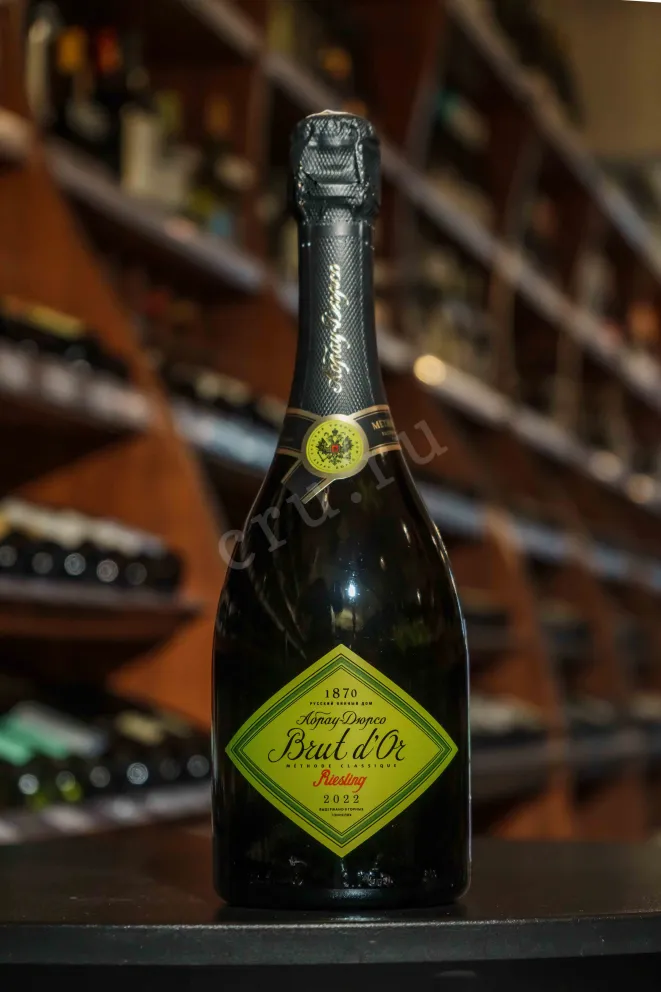 В магазине Крю Профи Abrau-Durso Brut d'Or Riesling 2021 0.75 л