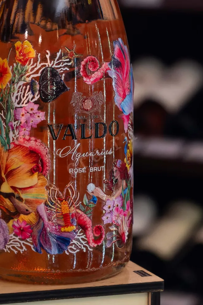 В магазине Крю Профи Valdo Aquarius Rose Brut 2024 0.75 л