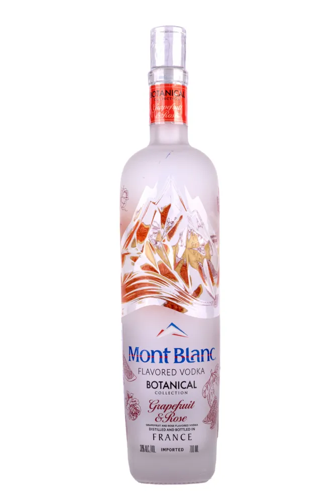 Водка Монблан Ботаникал Коллекшн Грейпфрут Роза  0.7 л