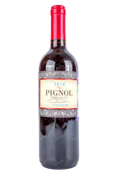 Вино Bressan Pignol 2010 0.75 л