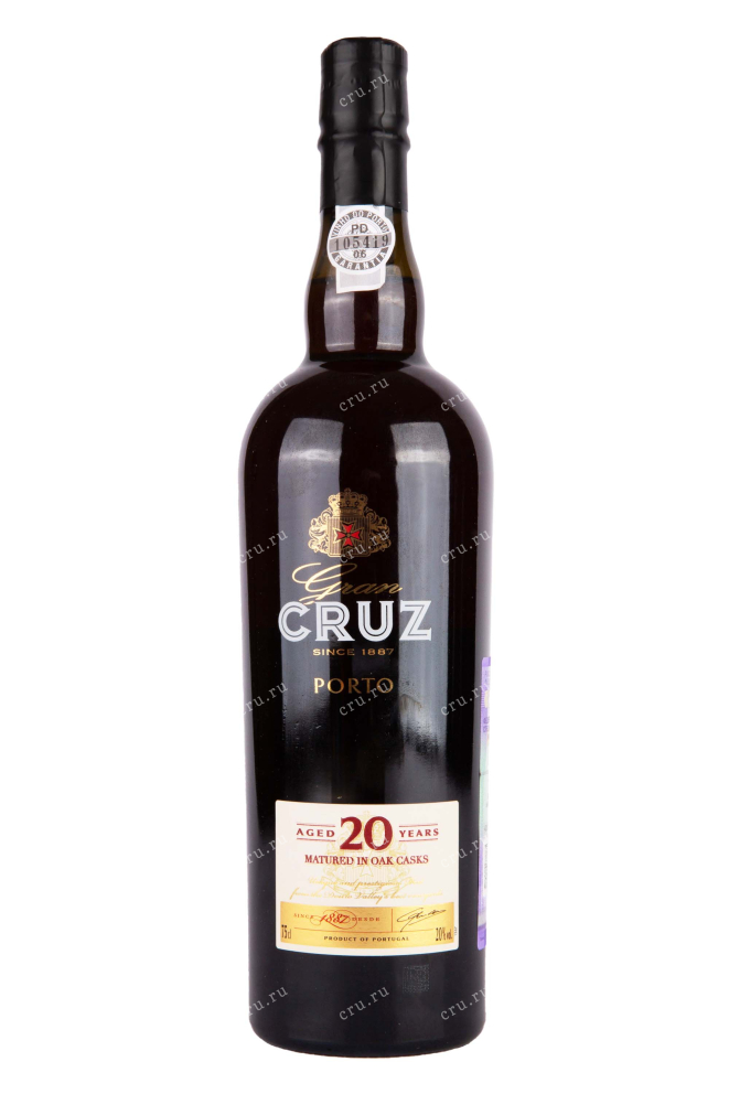 Бутылка Cruz 20 years 2002 0.75 л