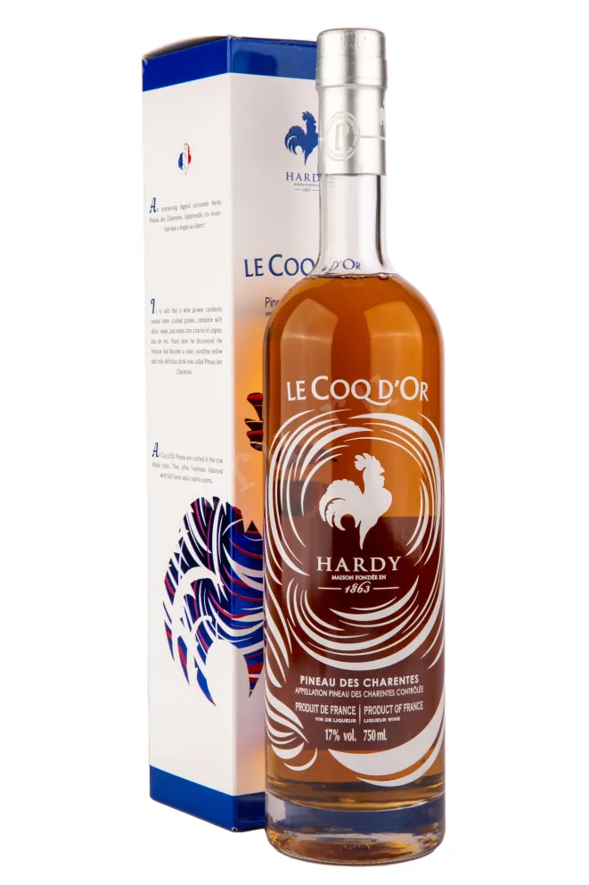 Пино де Шарант Hardy Le Coq d'Or Blanc 2019 0.75 л