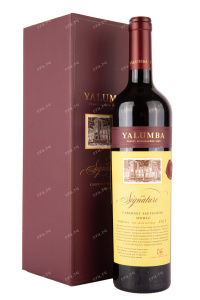 Вино Yalumba The Signature gift box 2015 0.75 л