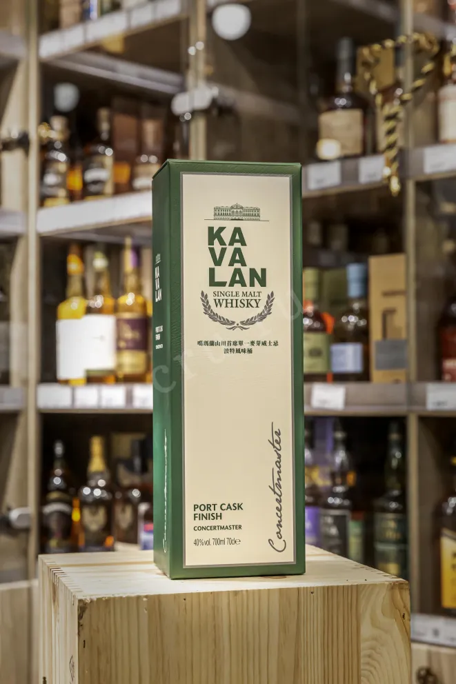 В магазине Крю Профи Kavalan Concertmaster Port Finish gift box 0.7 л