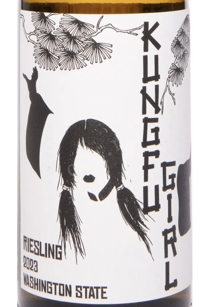 Этикетка Kungfu Girl Riesling 2021 0.75 л