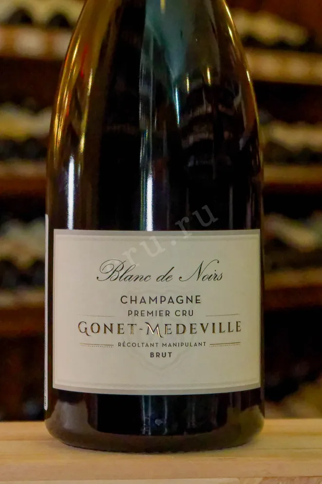 В магазине Крю Профи Gonet-Medeville Blanc de Noirs Premier Cru Brut 2020 1.5 л