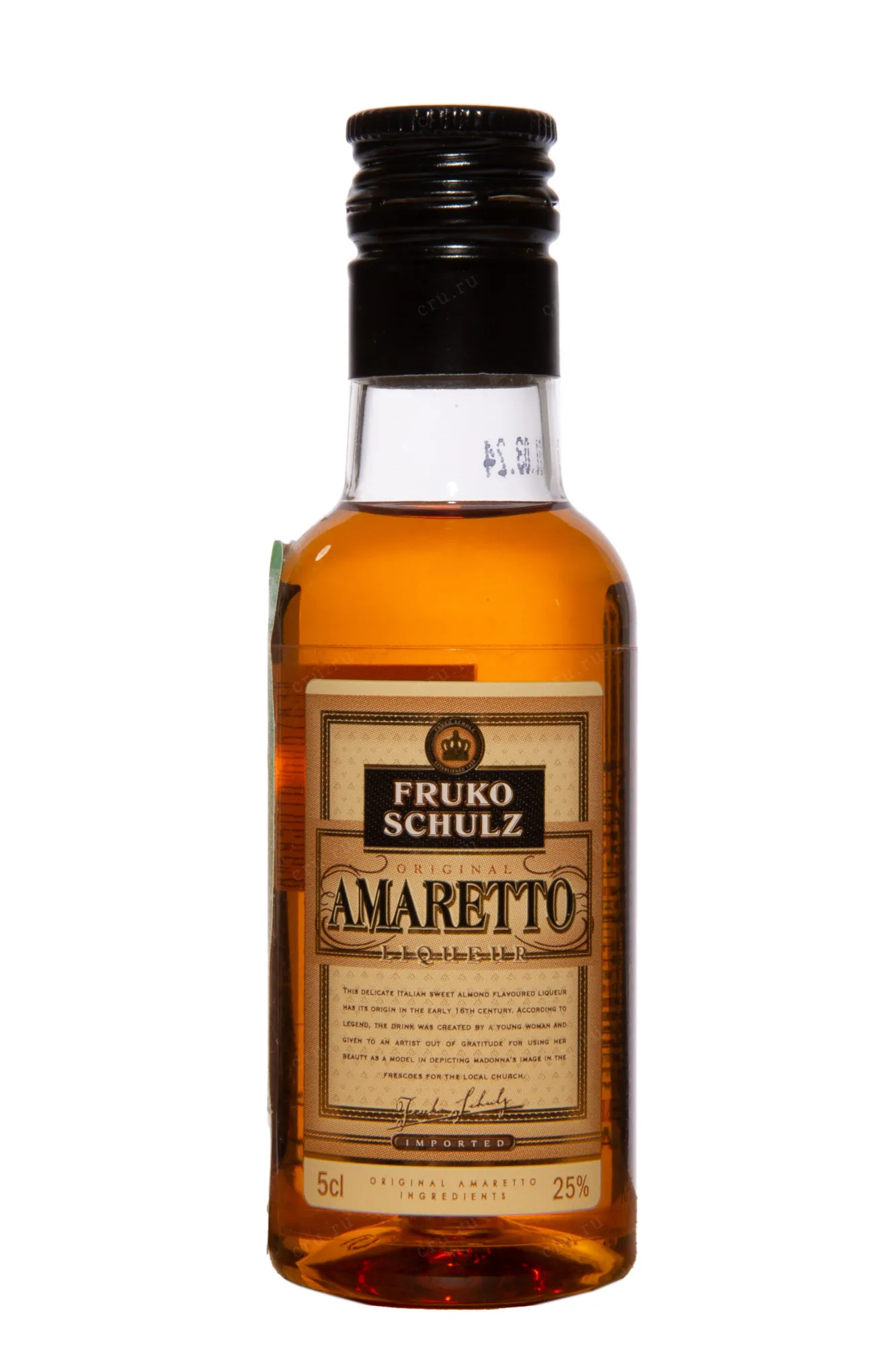 Фото — Ликер Fruko Schulz Amaretto  0.05 л