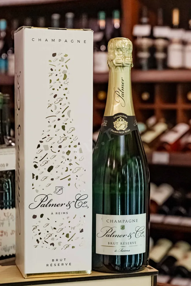 В магазине Крю Профи Champagne Palmer & Co Brut Reserve gift box 0.75 л