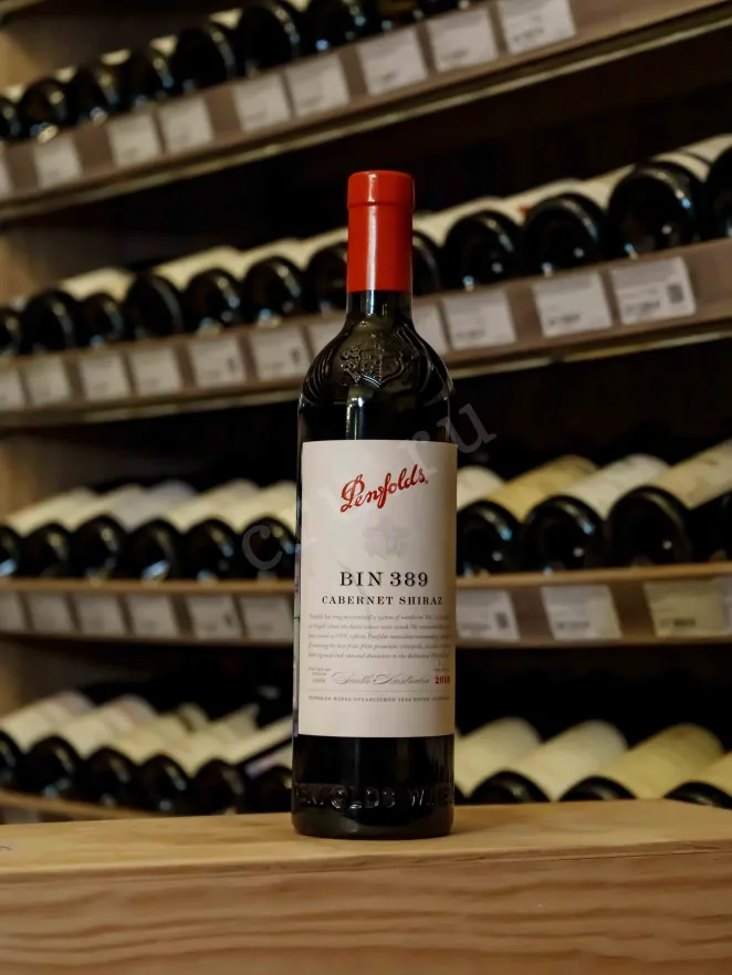 В магазине Крю Профи Penfolds Bin 389 Cabernet Shiraz 2018 0.75 л