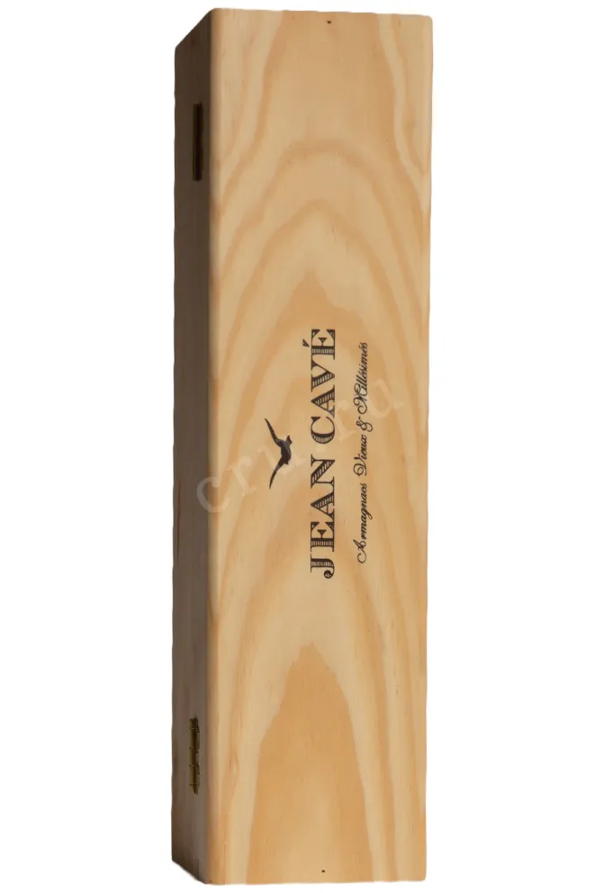 Деревянная коробка Jean Cave Vieil Armagnac 1981 AOC wooden box 1981 0.7 л