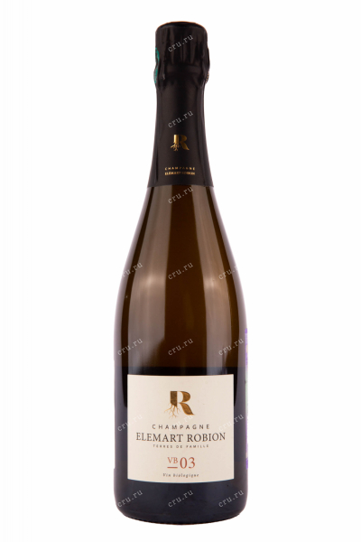 Шампанское Elemart Robion VB03 Brut Nature AOC 2016 0.75 л