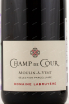 Этикетка вина Champ de Cour Moulin a Vent 2014 0.75 л