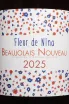 Этикетка Francois Martenot Fleur de Nina Beaujolais Nouveau AOC 2025 0.75 л