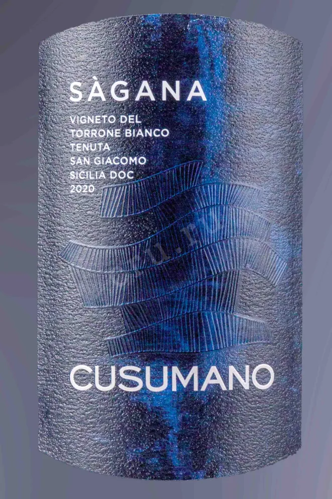 Этикетка Cusumano Sagana Sicilia DOC 2020 0.75 л