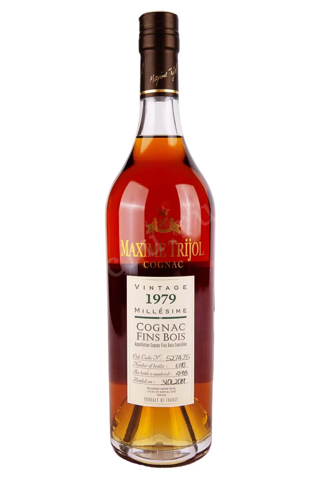 Бутылка Maxime Trijol Fins Bois 1979 0.7 л
