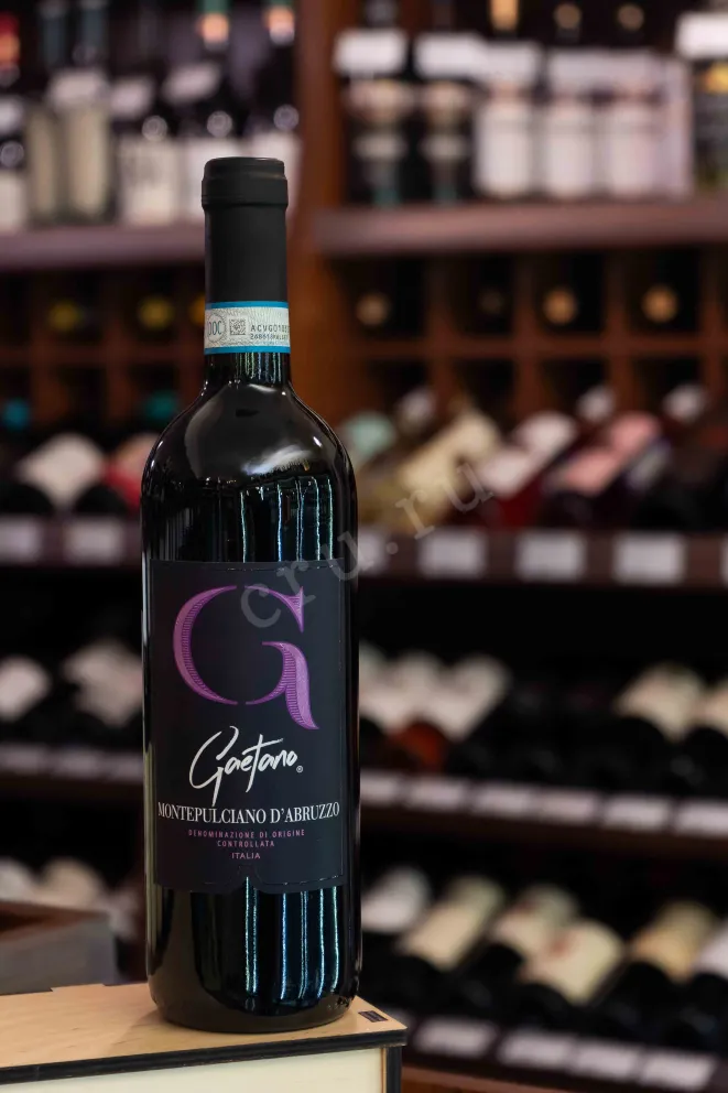 В магазине Крю Профи Gaetano Montepulciano d'Abruzzo 2024 0.75 л