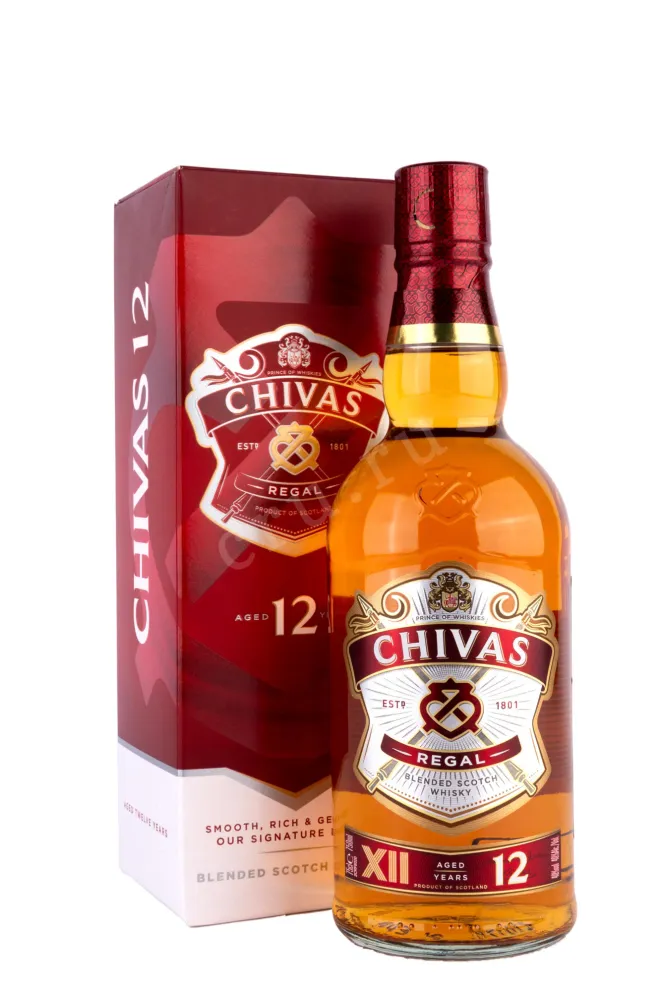 Виски Chivas Regal 12 years  0.75 л