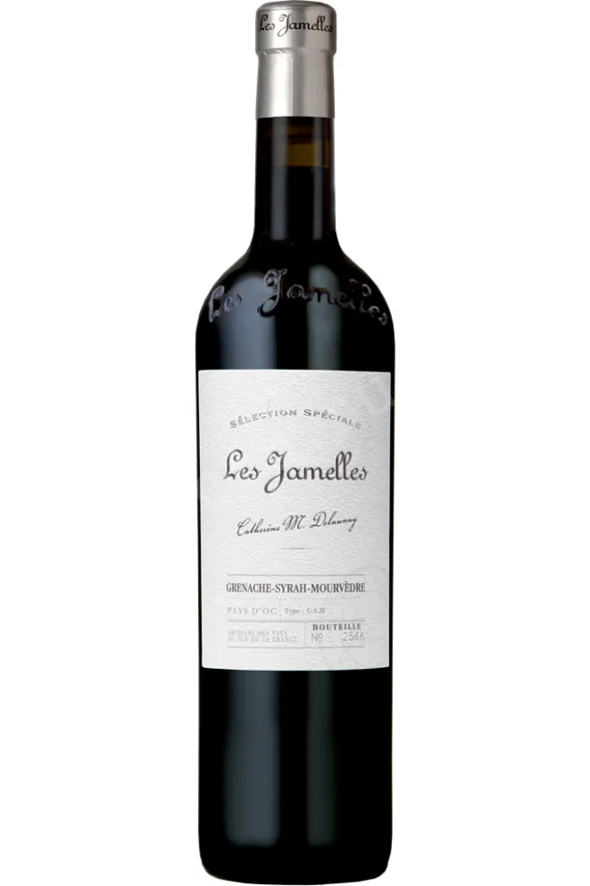 Вино Les Jamelles Selection Speciale Grenache Syrah Mourvedre 2019 0.75 л
