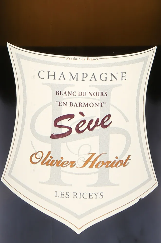 Этикетка Olivier Horiot Seve Blanc De Noirs En Barmont AOC 2017 0.75 л
