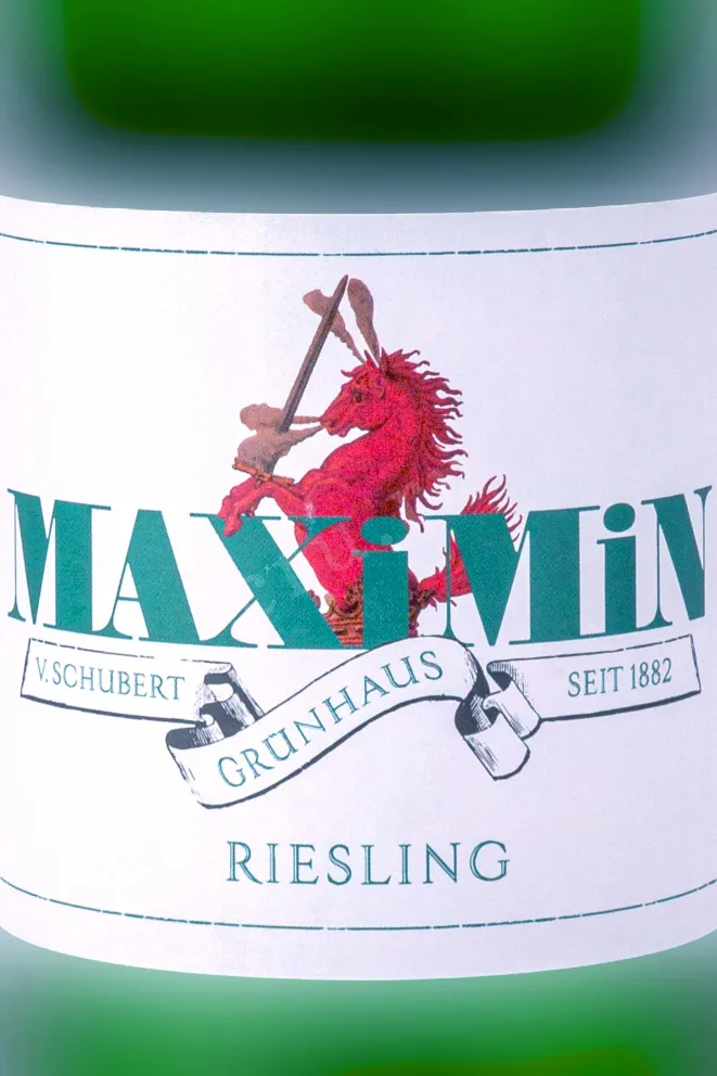 Этикетка Maximin Grunhaus Maximin Riesling 2023 0.75 л