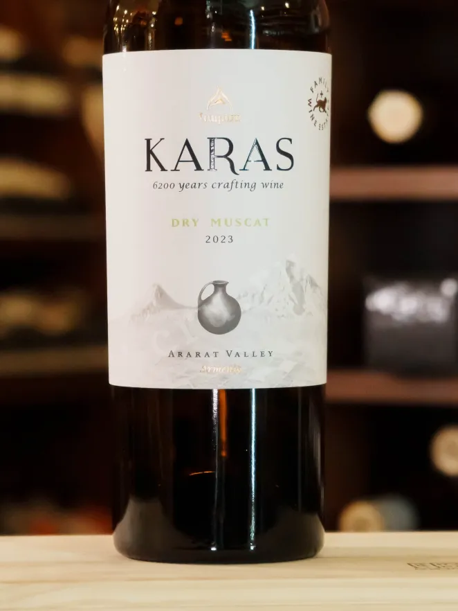 В магазине Крю Профи Karas White Dry Muscat 2023 0.75 л