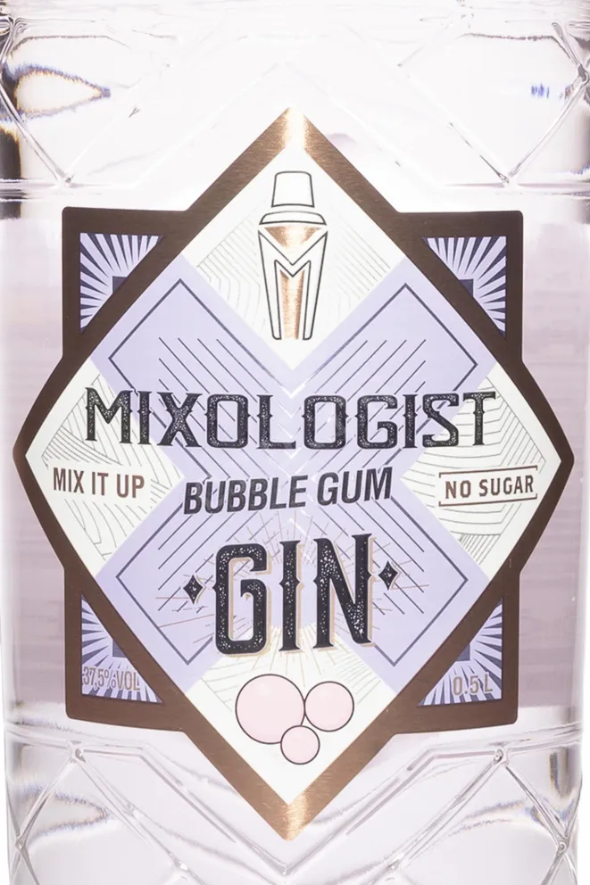 Этикетка Mixologist Bubble Gum 0.5 л